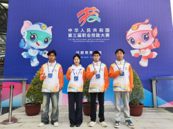 逐鹿中原，刷新记录，学院4位选手斩获1金2银1优胜